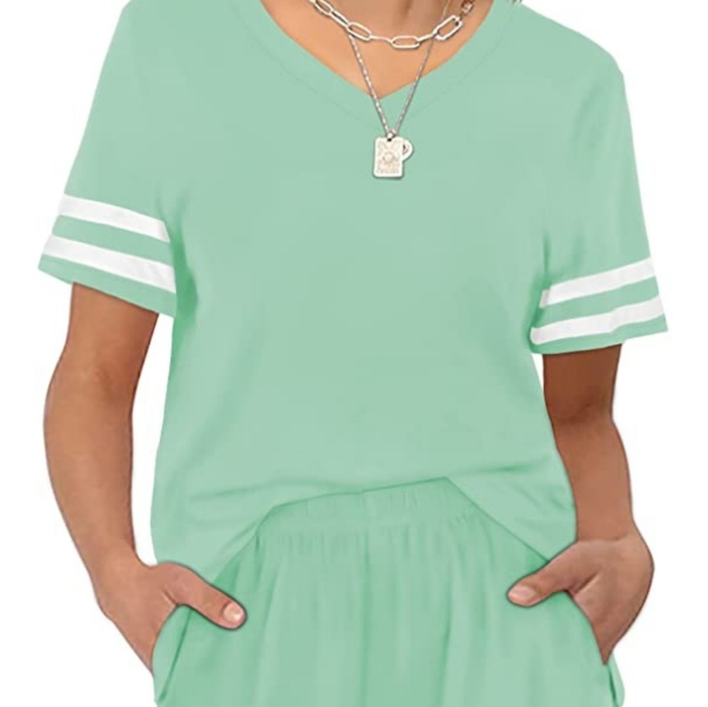 Two Piece Outfits for Women Summer Short Sets with